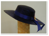 Damenhut (blau)